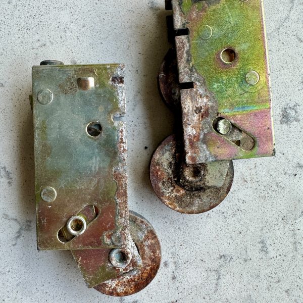 Rust and Corrosion on patio door wheels